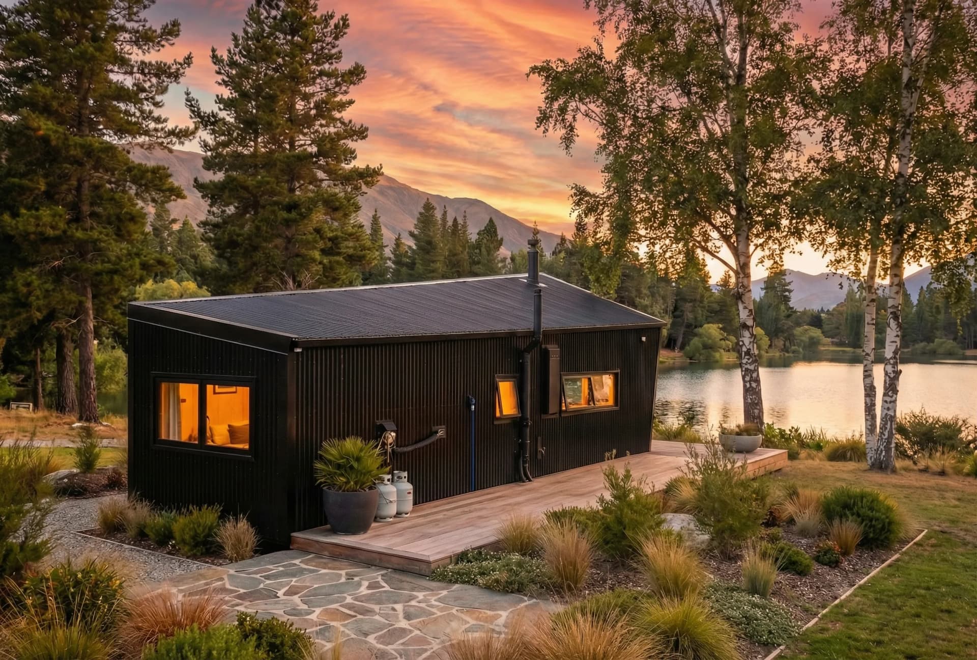 Premium cabin exterior